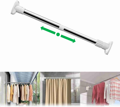 Drill-Free Length Adjustable Multipurpose Rod |🔥FLAT 50% SAVINGS🔥